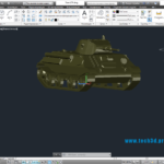 3D модель танка LTP